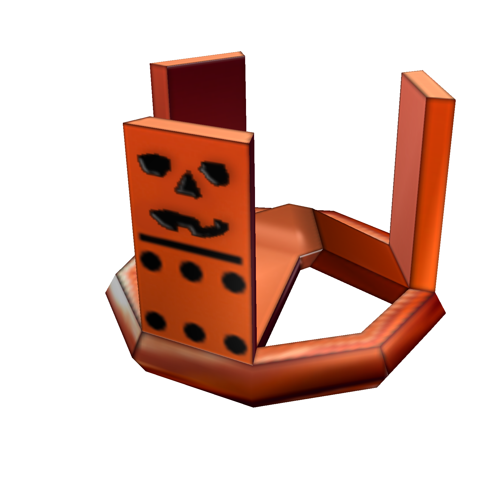 Halloween Domino Crown