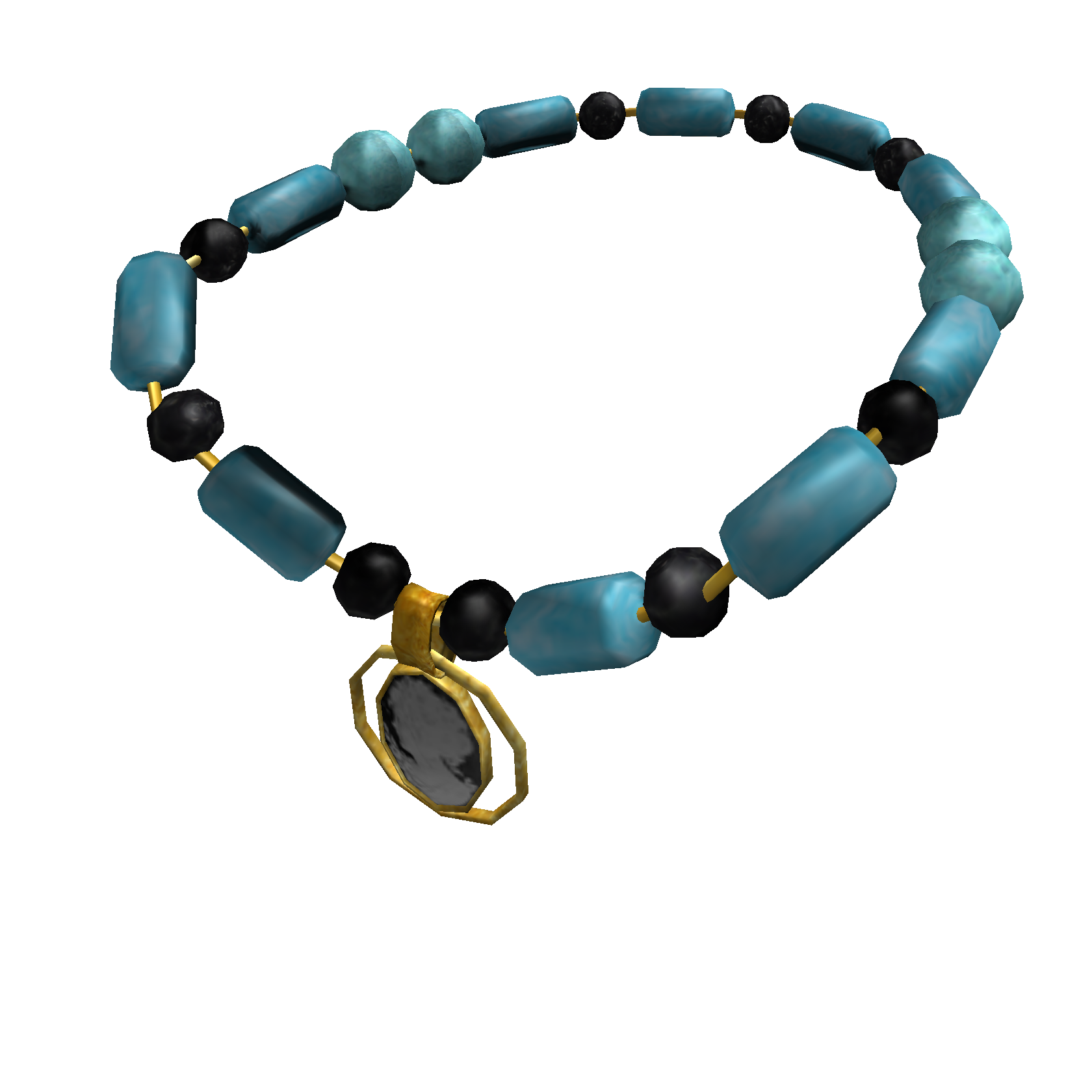 Blue Jade Necklace