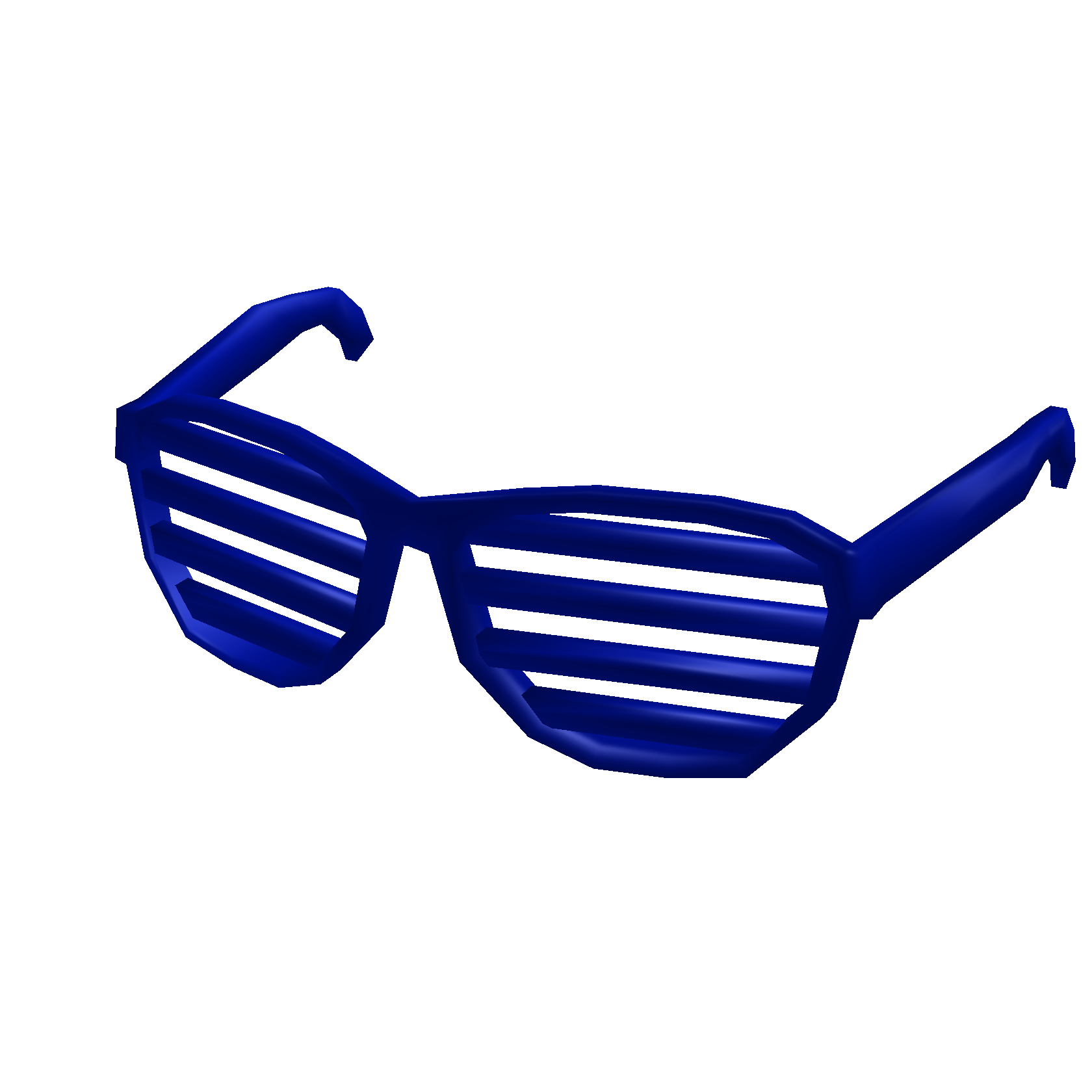 Navy Shutter Shades