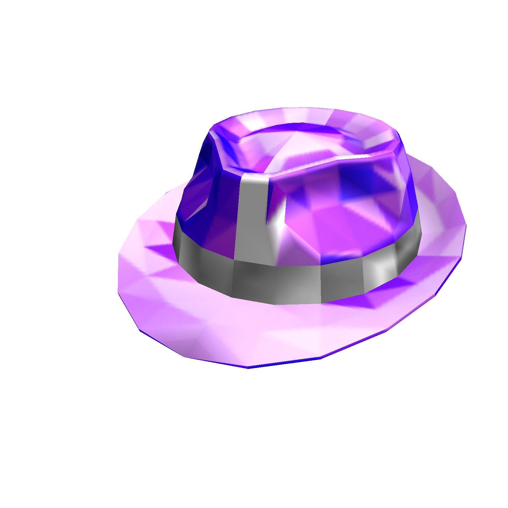 Purple Sparkle Time Fedora